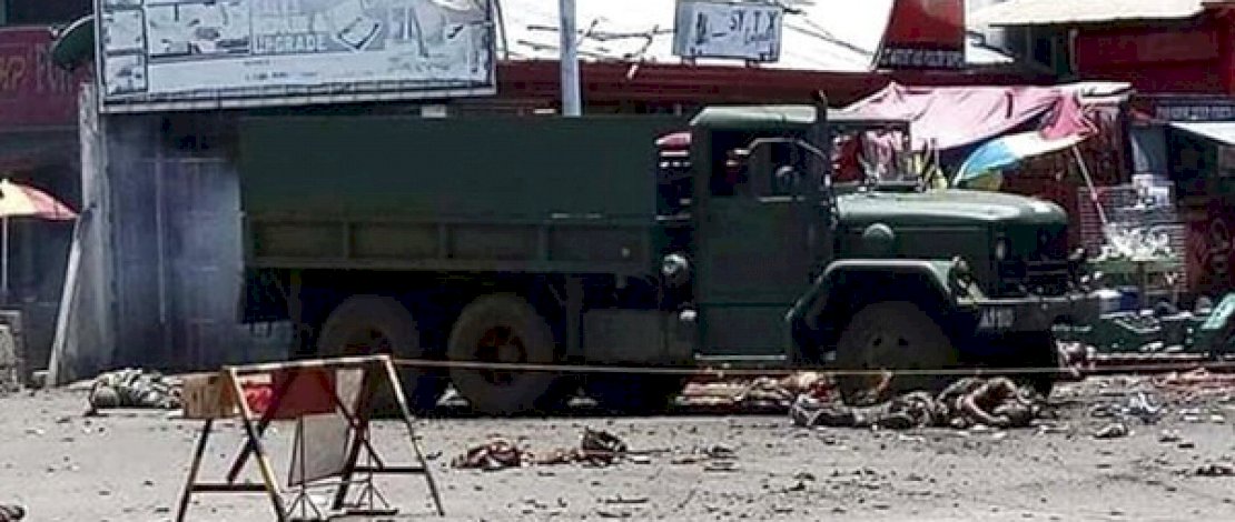 Bom bunuh diri di Sulu, Agustus 2020 lalu.