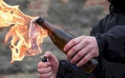 Kantor PDIP Dilempari Bom Molotov