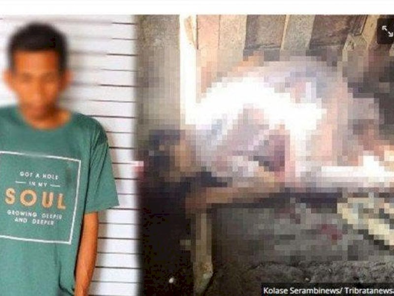 Usai Bunuh Ibu Kandungnya, Pria Ini Bersihkan Tangan Lalu Nongkrong di Warung