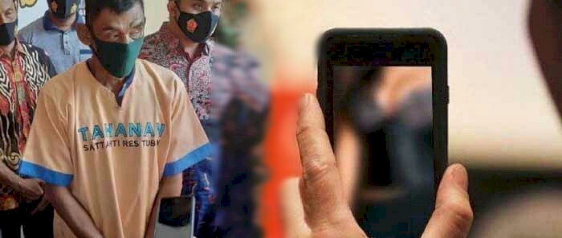 NK saat diamankan Polres Tuban.