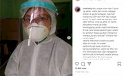 Dokter yang Rawat Pasien Corona, Ini Curhat Istri Mendiang Bani Seventeen
