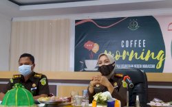 Coffee Morning Bersama Media, Kajari Makassar Tegaskan Komitmen Keterbukaan Informasi Perkara