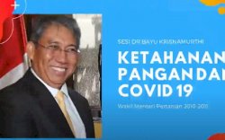 Kelembagaan Pangan Kita Belum Baik, Ini Tips Publik Menjaga Pangan Selama Covid-19