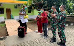 Tentara dan Petugas Medis Tepuk Tangan, Dua Pasien Covid-19 RS Pelamonia Sembuh