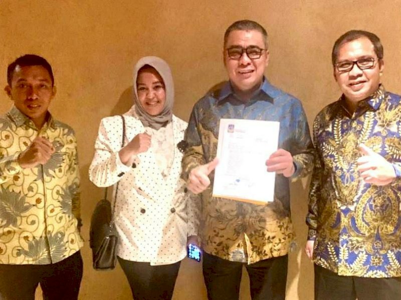 DPP NasDem Resmi Serahkan Rekomendasi untuk Danny-Fatmawati