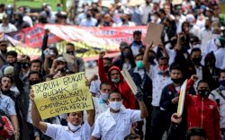 MK Putuskan 5 Gugatan UU Ciptaker Hari Ini