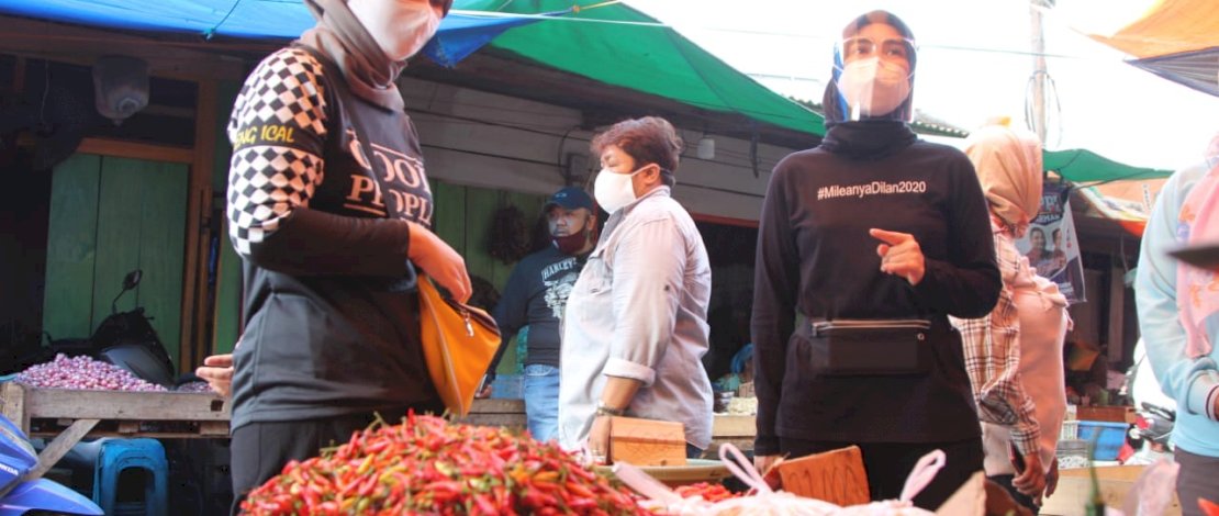 Pulihkan Ekonomi, Istri Paslon&nbsp;Dilan Ajak Warga Gunakan Produk Lokal