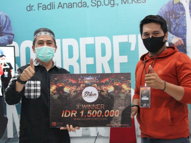 Kompetisi eSport Dilan Berakhir, Ini Pesan Deng Ical untuk Milenial