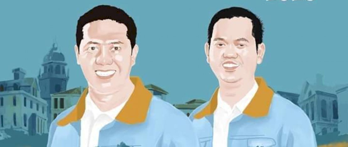 Poster Deng Ical dan Fadli Ananda dengan tagline Dilan 2020. Poster Deng Ical dan Fadli Ananda dengan tagline Dilan 2020.