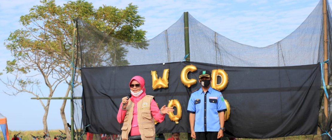 Ketua Forum Kabupaten Sehat Kab. Takalar DR. Hj. Irma Andriani,S.Pi.,M.Si