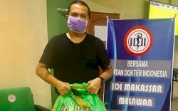 De'Links Tanah Abang, Serahkan APD ke IDI Makassar