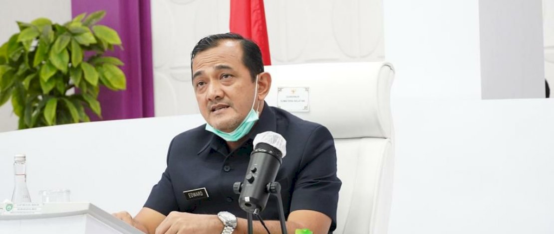 Kadis DLHP Sumsel, Edward Candra.