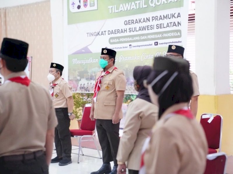 Wagub Sulsel Ingatkan Penerapan Dasa Dharma Pramuka ke-10