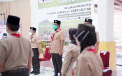 Wagub Sulsel Ingatkan Penerapan Dasa Dharma Pramuka ke-10