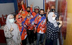 Fatma Datangi Posko Macan Kebo, Warga Teriak ADAMA&rsquo;