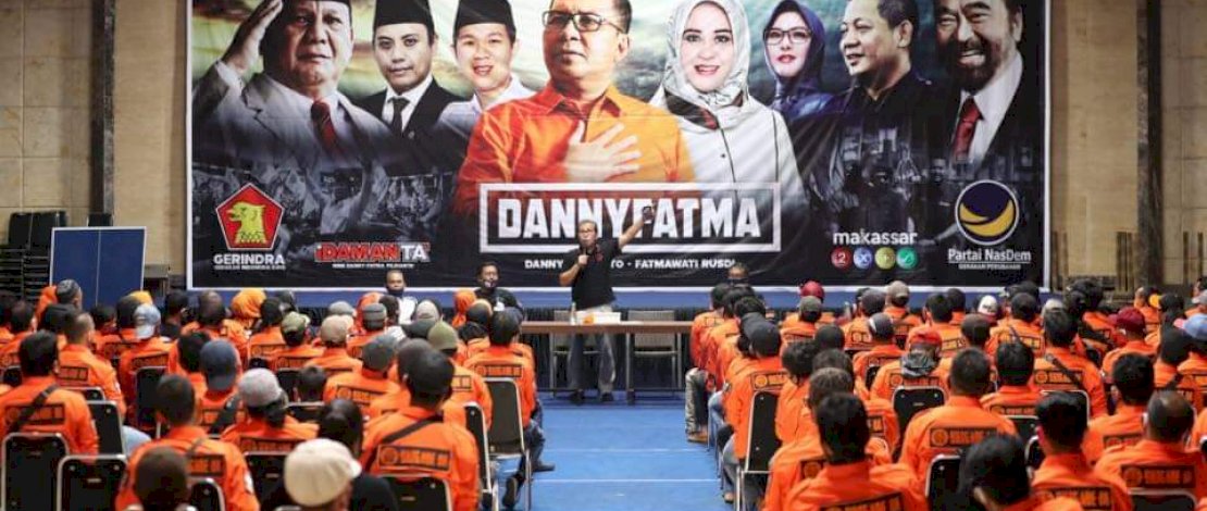 Komunitas Brigade 08 menyatakan dukungannya kepada Danny Pomanto