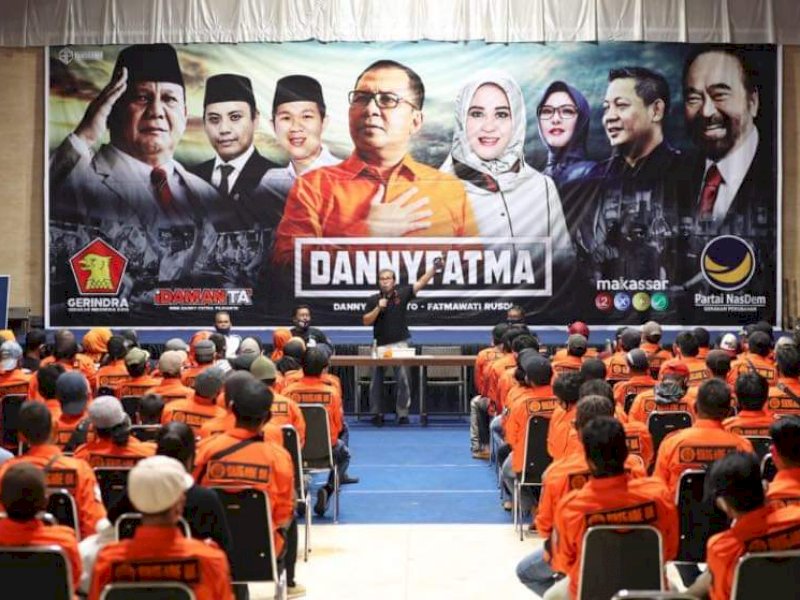 Sudah 43 komunitas Nyatakan Dukungan ke Pasangan Danny Pomanto-Fatmawati Rusdi