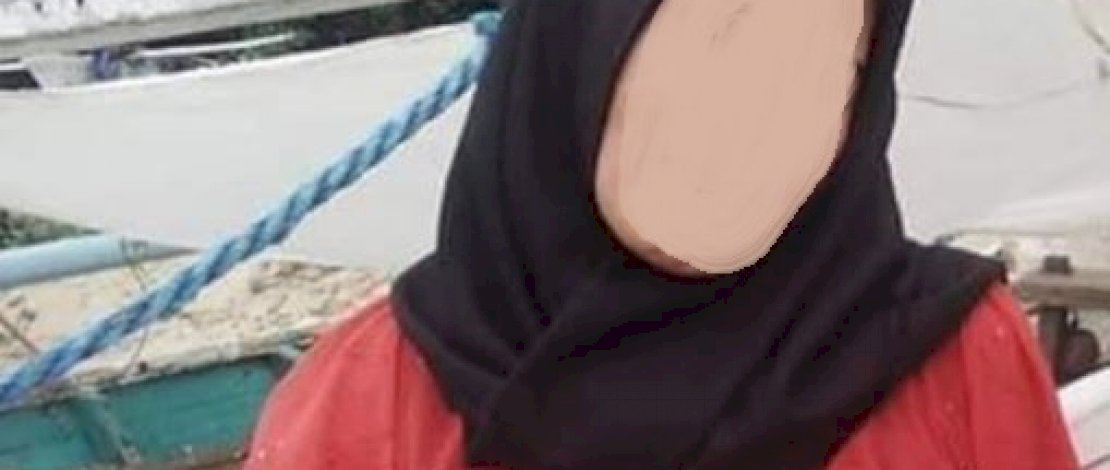 Rusna, wanita yang diduga menjadi mayat dalam karung. Rusna, wanita yang diduga menjadi mayat dalam karung.