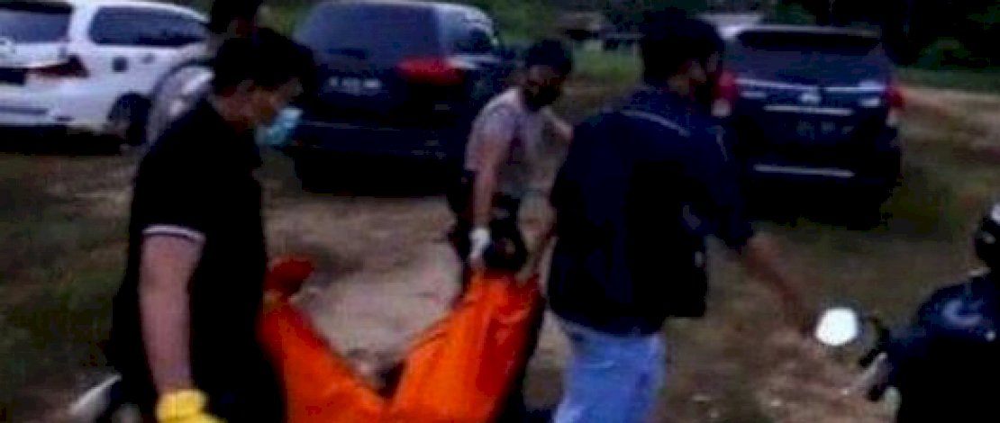 FS dan mayatnya saat ditemukan.