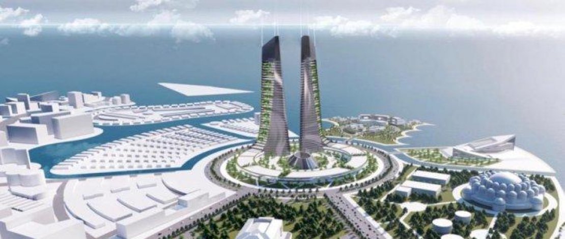 Gedung Twin Tower Makassar. IST