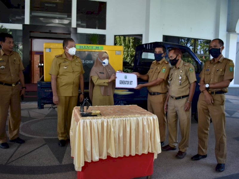 Maksimalkan Pelayanan Kesehatan di Pulau, Pemkab Bantu Satu Unit Genset
