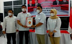 Instruksikan Kadernya Pasang Alat Peraga, Gerindra Solid Menangkan Adnan-Kio di Pilkada Gowa