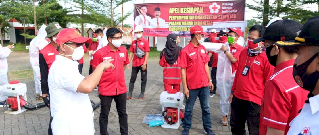 1.351 Tempat Ibadah di Gowa Disemprot Disinfektan