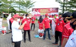 1.351 Tempat Ibadah di Gowa Disemprot Disinfektan