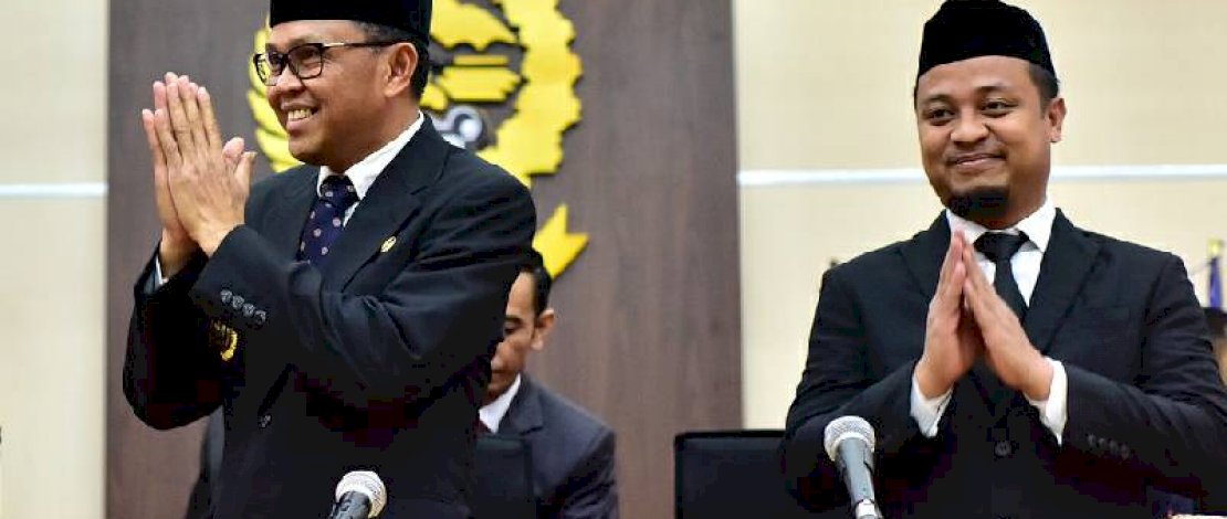 Nurdin Abdullah dan Andi Sudirman Sulaiman. IST