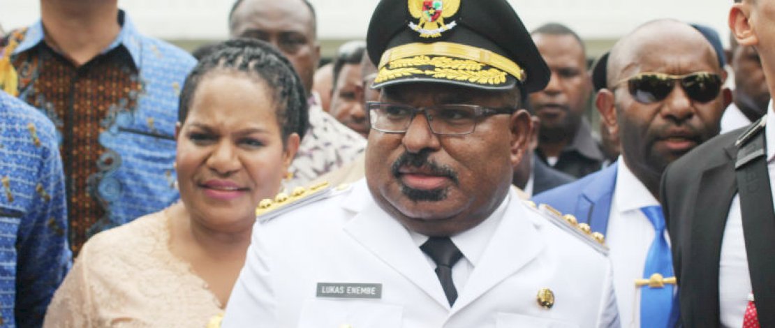 Gubernur Papua, Lukas Enembe. IST