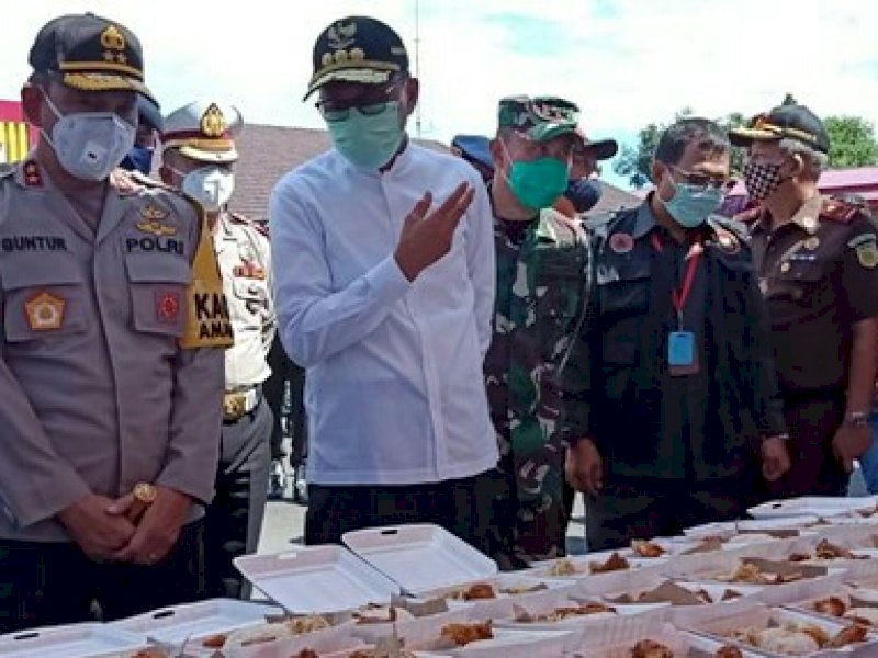 Polisi Siapkan 12 Dapur Umum Selama PSBB