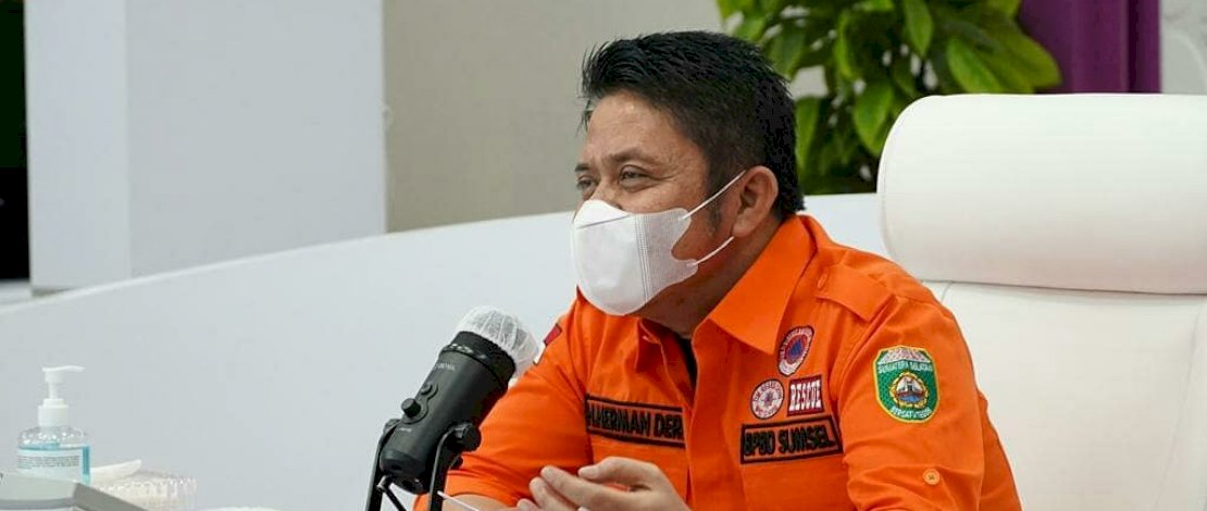 Gubernur Sumatera Selatan, H Herman Deru