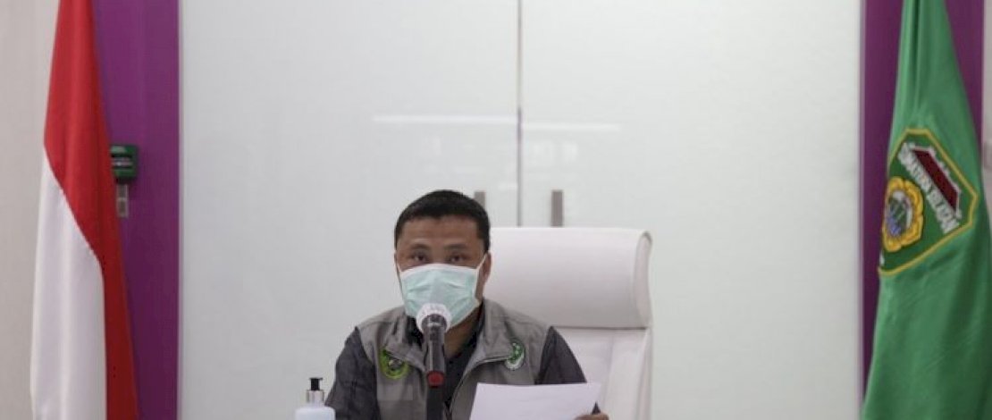 Juru bicara Gugus Covid-19 Sumsel, H Yusri