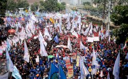 Tolak UU CIpta Kerja, 5 Juta Buruh Bakal Gelar Aksi Mogok Nasional 