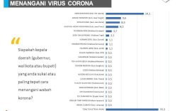 Survei Median: Anies Kepala Daerah Terbaik Tangani Covid-19, NA Urutan 8 Terbawah