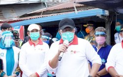 Gubernur Sumsel Edukasi Masyarakat Tetap Beraktivitas dengan Disiplin Prokes