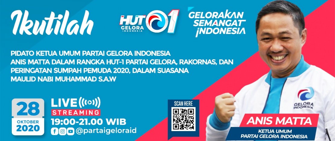 Partai Gelora Kebanjiran Ucapan Selamat Milad ke-1, Mulai dari Presiden, Tokoh Nasional hingga Artis, Ini Harapannya!