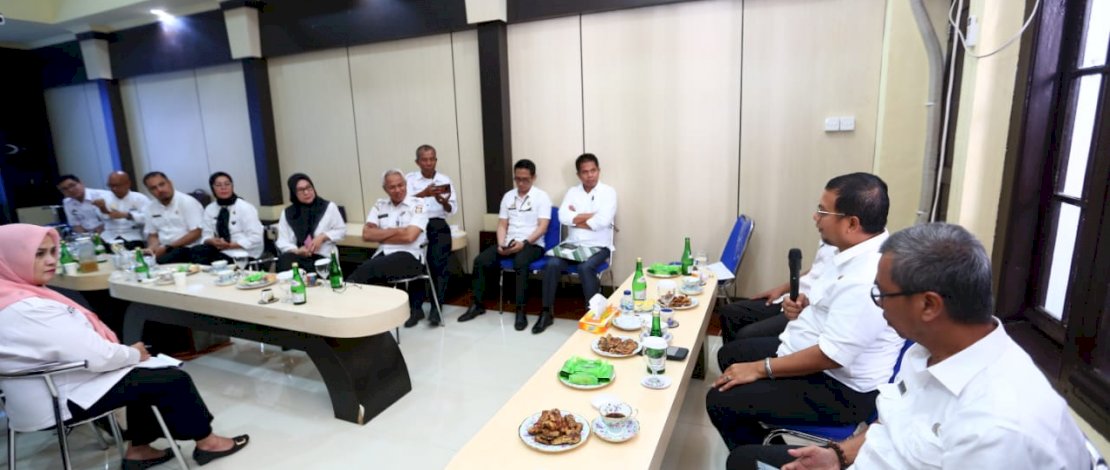 Iqbal Suhaeb Rakor Bersama Jajaran Dinas Kebudayan