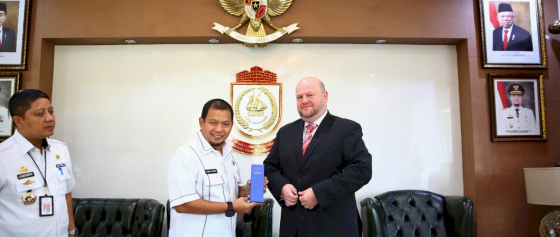 Uni Eropa Tertarik Jajaki Kerjasama Kemaritiman dengan Kota Makassar