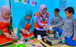 Bummas Gadee Ta Milik Rumah Zakat, Gelar Pelatihan Pembuatan Cokelat