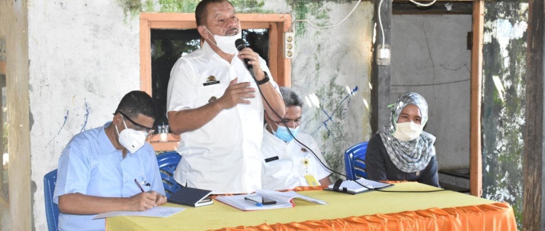 Sekda Takalar, dalam sosialisasi alas hak kawasan industri Takalar.