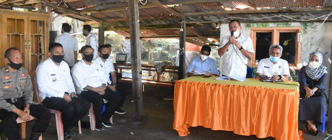 Sekda Takalar, dalam sosialisasi alas hak kawasan industri Takalar.