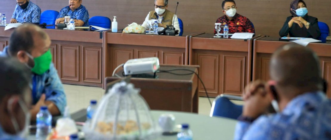 Direksi Perumda Air Minum Paparkan Dua Hal Urgent di Hadapan Pj Wali Kota