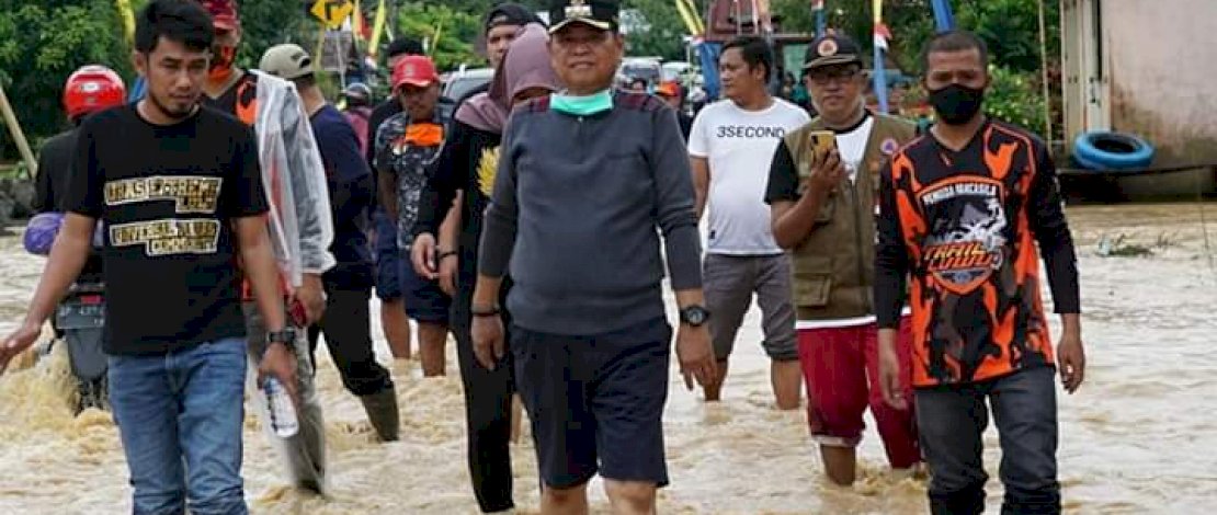 Bupati Luwu Sebut 50 Desa Terendam Banjir, Warga Diminta Waspada