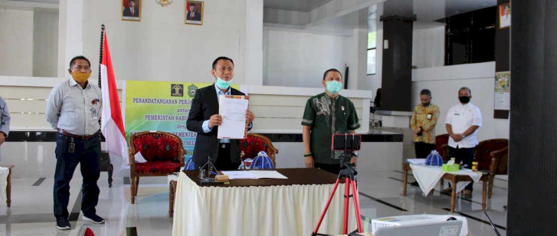 Bupati Takalar, H Syamsari di Kanwil Kemenkumham.