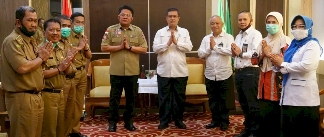 Gubernur Sumsel, H Herman Deru, menerima pihak UIN Raden Fatah, Palembang.