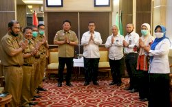 Gubernur Sumsel Terima Laporan Progres Pembangunan Kampus B UIN Raden Fatah di Jakabaring