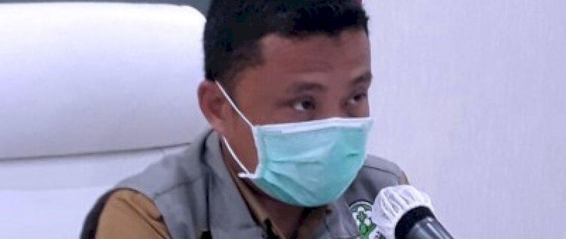 Juru bicara gugus tugas penanganan Covid-19 Sumsel, Yusri.