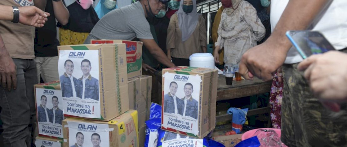 Iyul bersama bantuan yang diberikan tim Deng Ical-Fadli Ananda.