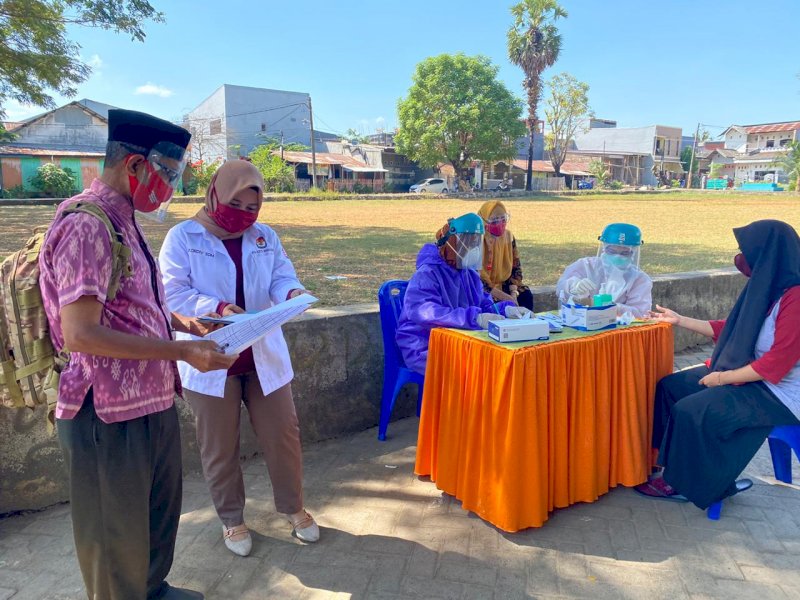 Lakukan Coklit Data Pemilih, KPU Makassar Jamin Petugasnya Bebas Covid-19